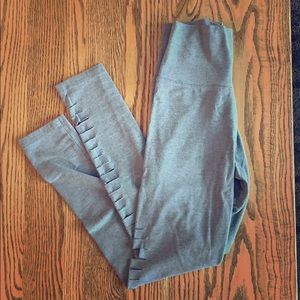 Aerie High Waisted Chill Leggings, Gray, Size XS